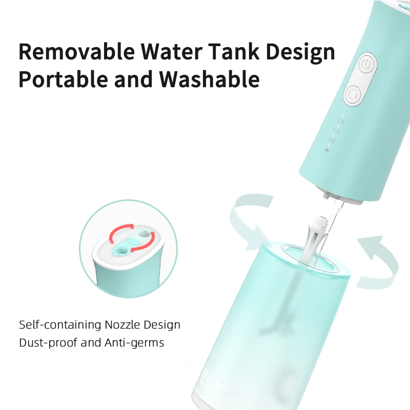 Portable Water Flosser Dental Water Cleaning Teeth Washing Machine Floss