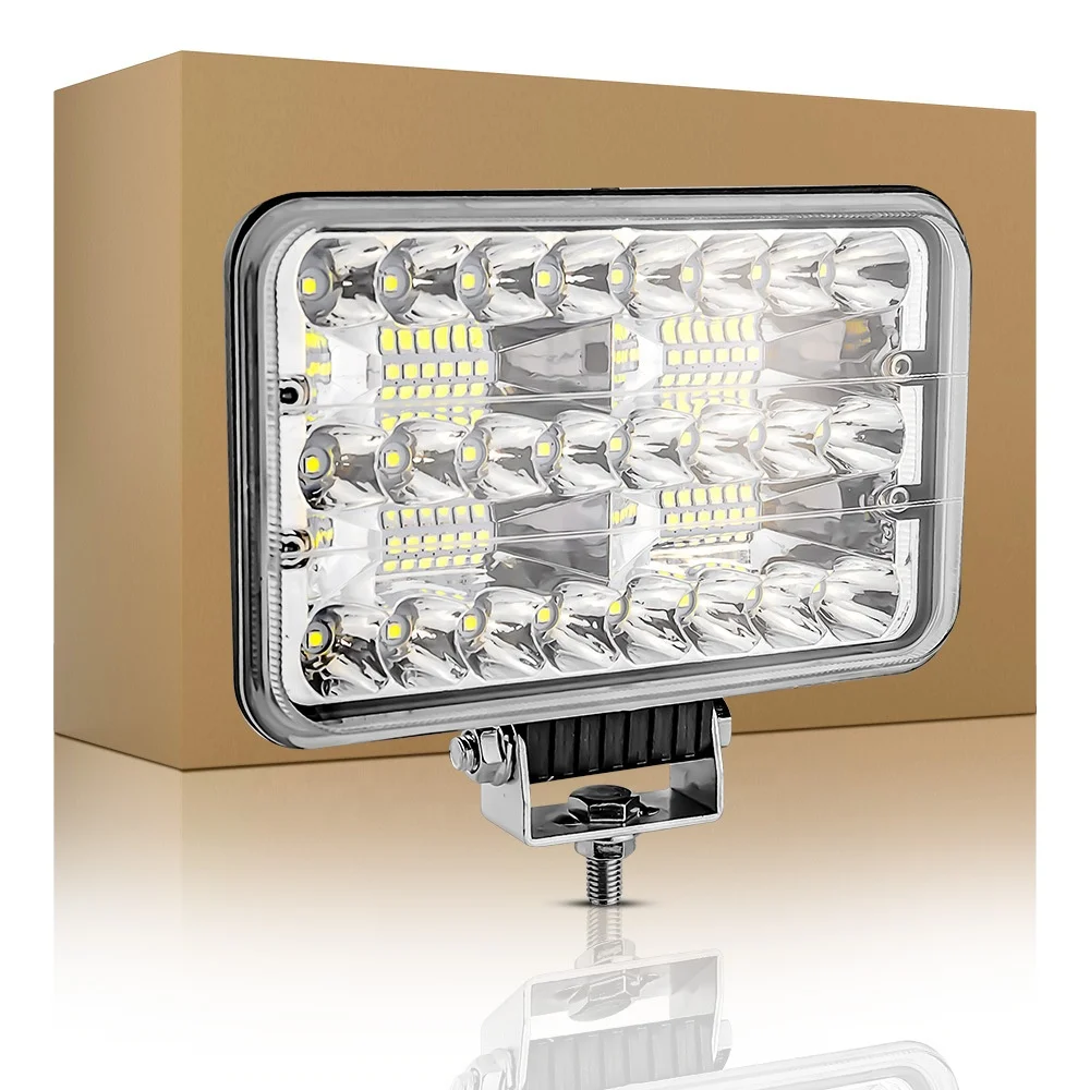 Auto lighting system 12V 24 Volt White Color 48W Pods Offroad Flashing Truck Strobe Car Led Work Light