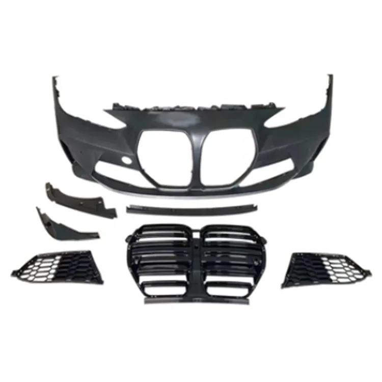 Body kit For BMW 4 Series G22/G28 Modified M4 style front bumper with grill for BMW Body kit car bumper  2020 +