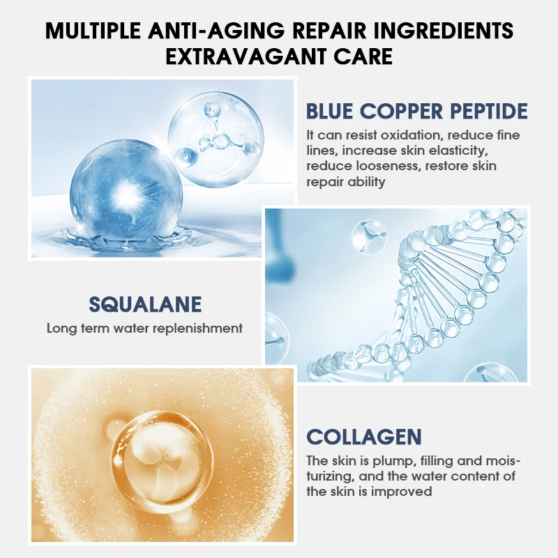 Hot Selling OEM ODM Beauty Anti-aging Whitening Facial Serum Skin Care Vitamin E hyaluronic serum Face Essence Capsules