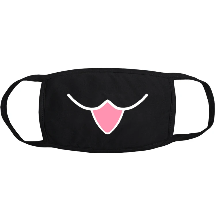 Cute multi-color anime mask performance supplies Guangzhou spot cheap winter casual funny expression dust mask
