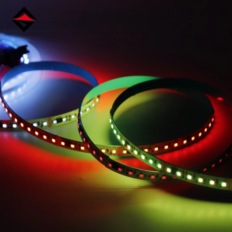 Оптовая продажа UCS512 HI512 10 мм 20 2835RGB инженерный стиль цифровая Пиксельная Лента светодиодная лента для внутреннего наружного освещения