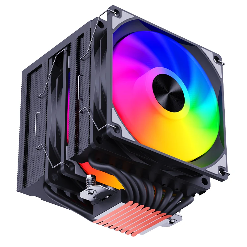 SNOWMAN Fresh Air CPU Cooler 8 heat pipe flagship heat sink CPU fan  PWM 4 pin Argb cooler fan dual tower radiator