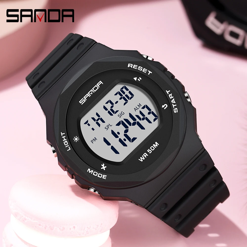 Multifunctional Luminous Waterproof Unisex LED Display Digital Watch Fashion Casual Outdoor Sports Watches for Women and Men