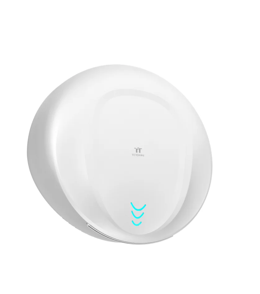 Tetch Kuaierte ультрафиолетовый стерилизатор HEPA фильтр для небольшого гостиничного туалета ABS синий черный пистолет серый домашний коммерческий высокоскоростной Сушилка рук