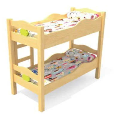 Children Kids Used Bunk Bed for Kids Chit Beds Babe Furniture Double Korean White Wood Box Style Packing Modern Bedroom Color