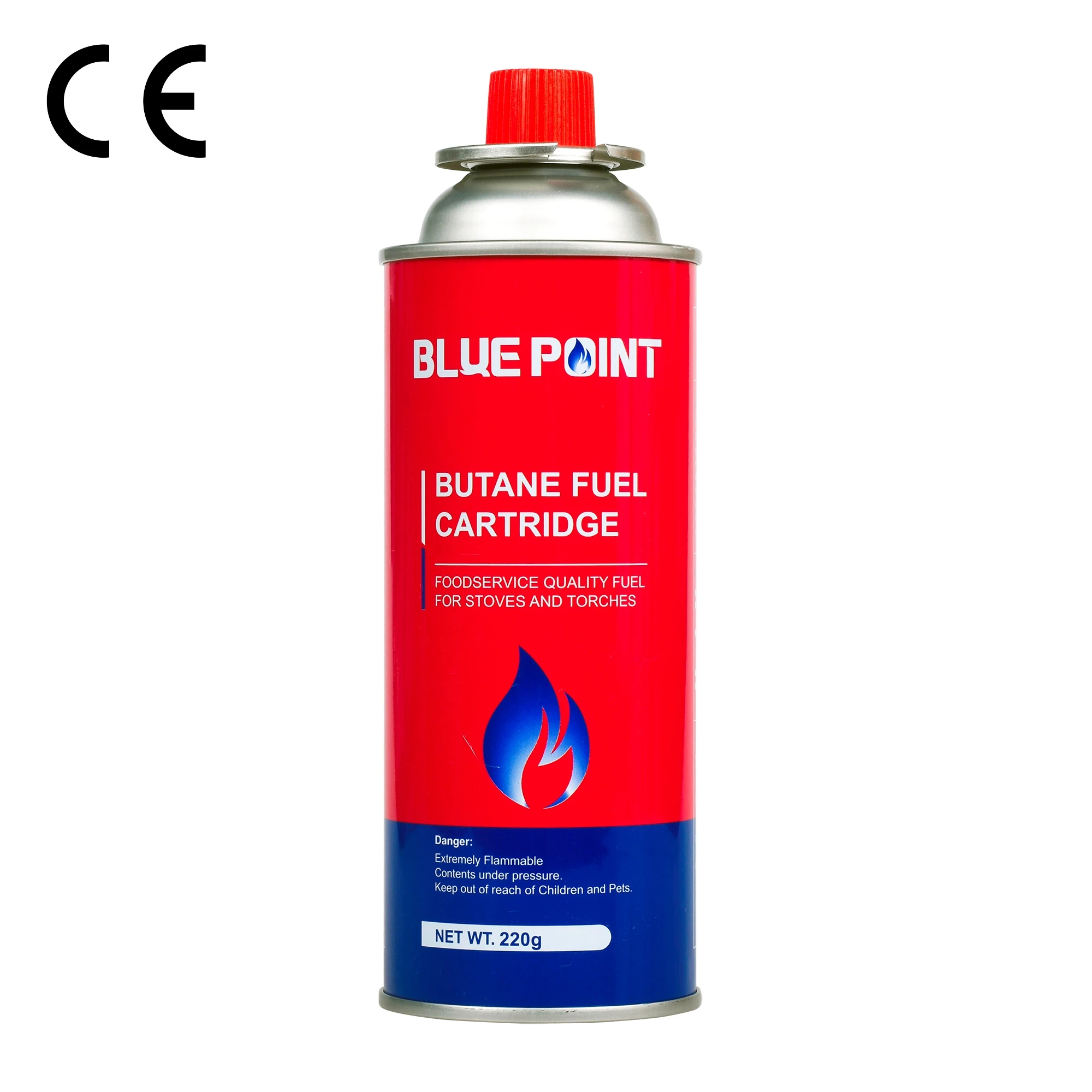 Best selling product portable butane fuel canister factory manufacturer 227g camping butane gas cartridge