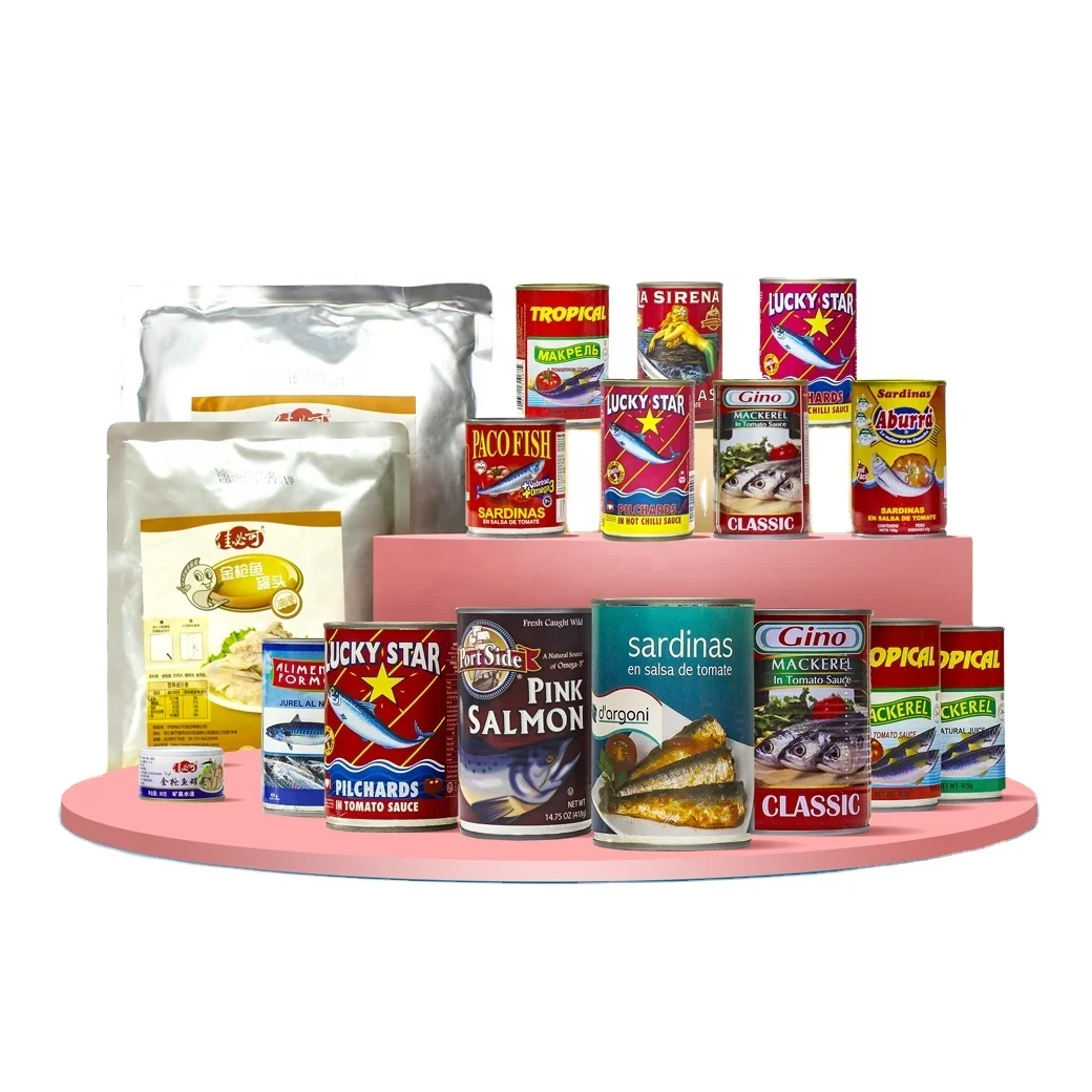 
Canned Pink Salmon In Brine 14.75 OZ 