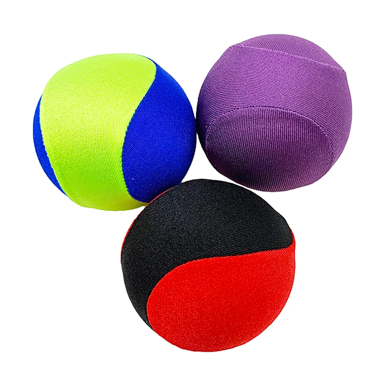 Custom made TPR water skipping squishy antistress soft squeeze stress ball with fabric