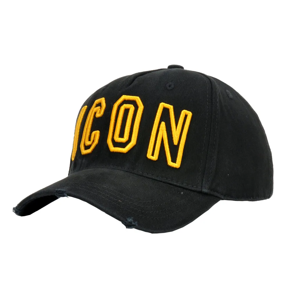 
2021 new high quality jeans Baseball Cap custom Embroidery ICON hats men baseball cap custom logo 