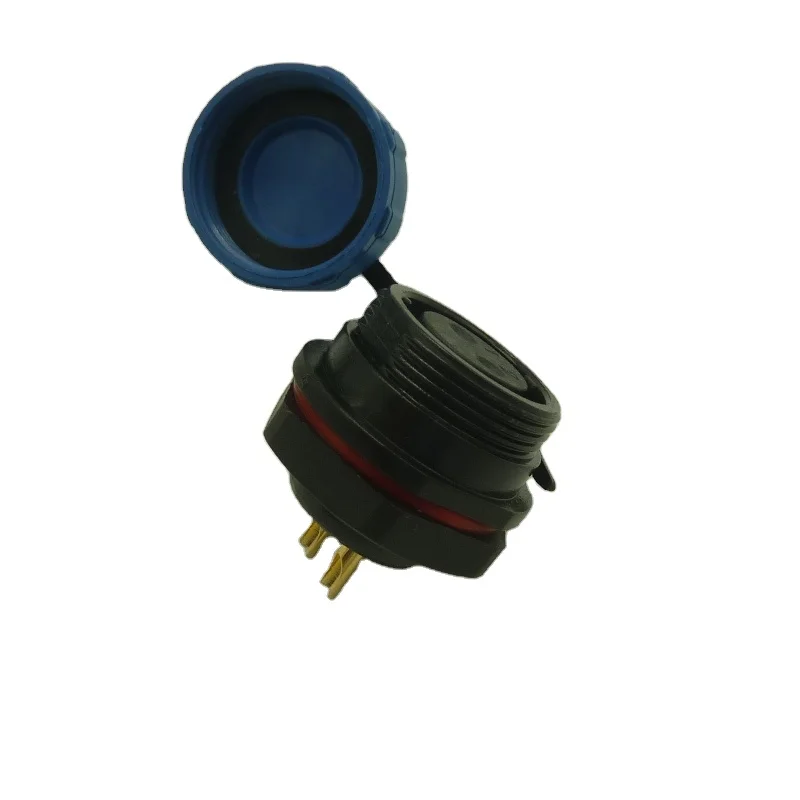 Westsam 2pin IP68 SP1712 female socket circular waterproof plastic connector