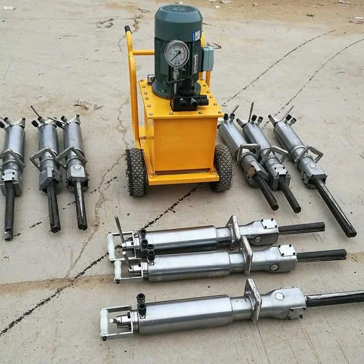 Super Wedge Rock Splitter Hydraulic Rock Core Cracking Machine Rock Splitter Best Price