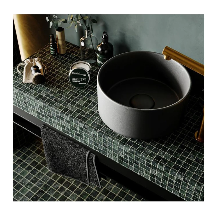 Art With Frame For Room Decoration Cheap Price Tile Wood Look Kitchen Backsplash Mosaic Glass Tile