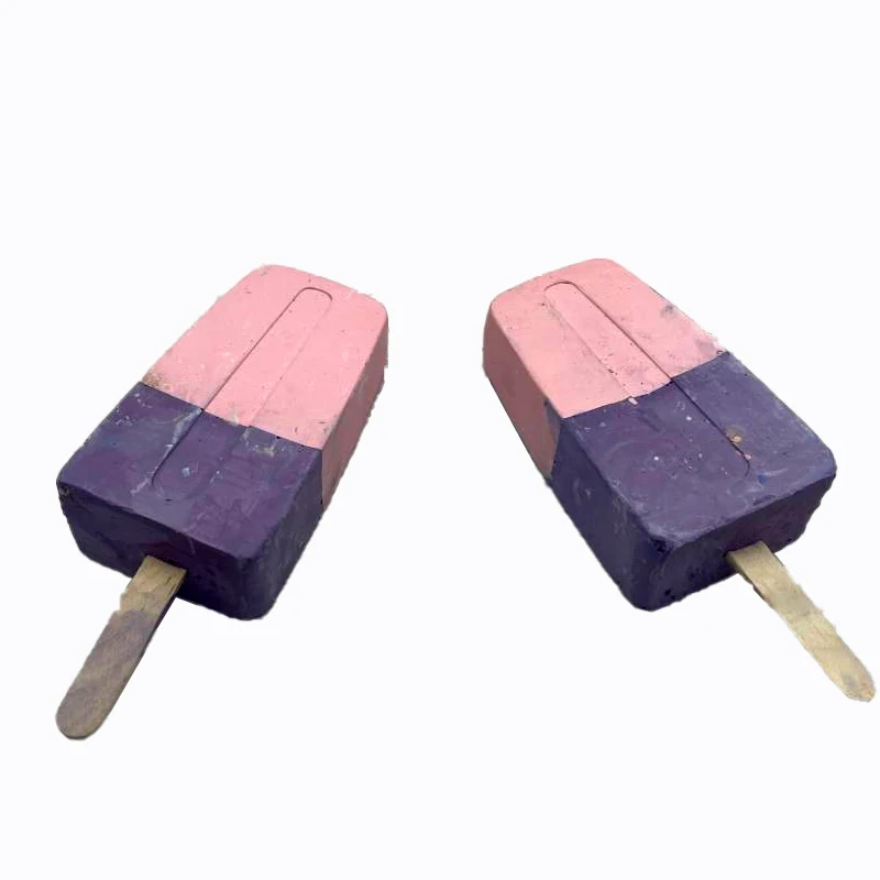 Multi-Colour Dustless Sidewalk Popsicle hair color Popsicle mold Chalk TOYS