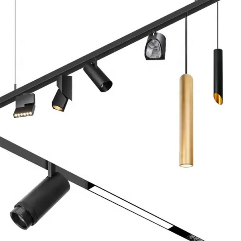 Magnetic Light New Trend 48V Linear Spotlight Surface Recessed Pendant Magnetic Track Light Led Track Light