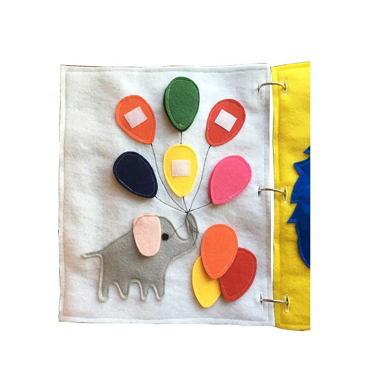 
Eco friendly early childhood educational toy waterproof baby soft quite book for babies 