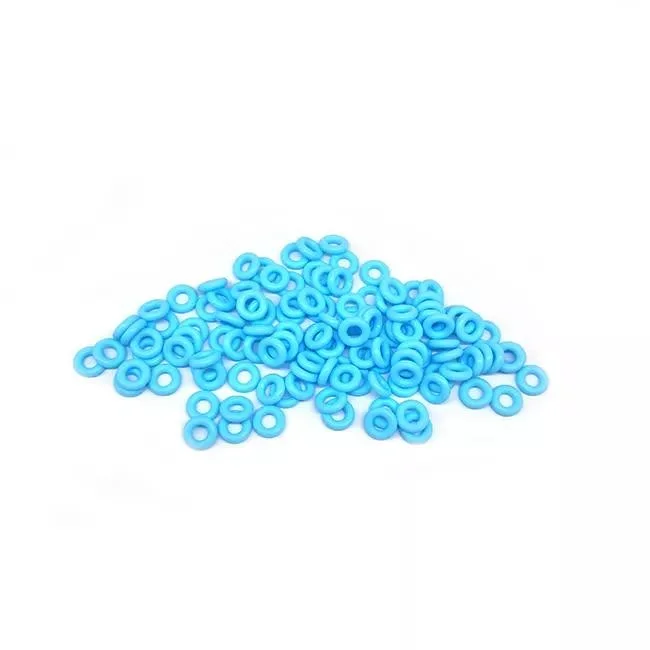 5mm 5.5mm 6mm 6.5mm*1mm Customized Size Sealing Blue O-Ring NBR Silicone Rubber Seal for Industry Hardware