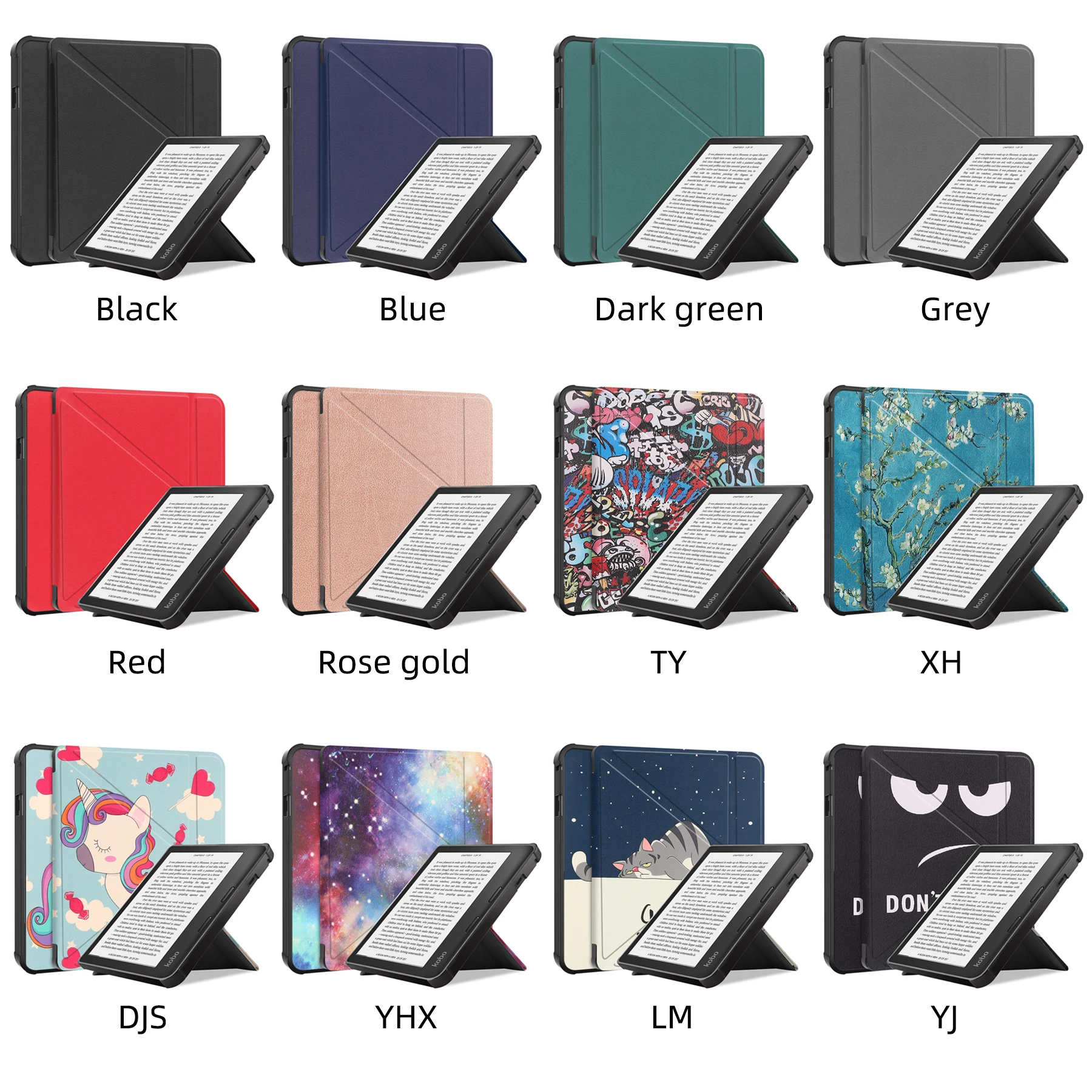 Cover For kobo libra 2 case libra 2nd Gen 2021 e-book TPU soft shell