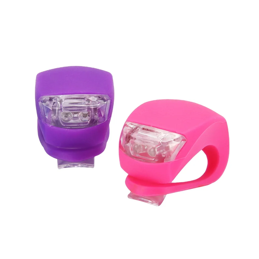 Hannuo Bicycle accessories  alarm safety lights, waterproof silicone LED creative small toys, essential for night riding