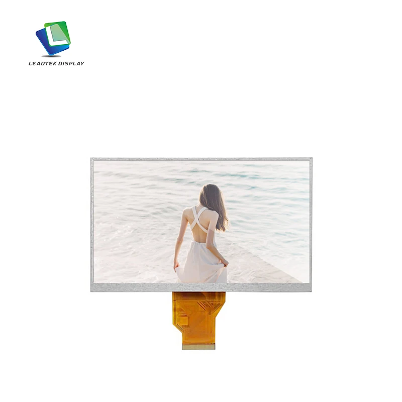 automotive lcd display 7 inch RGB connector TN normally white 800*480 resolution lcd module