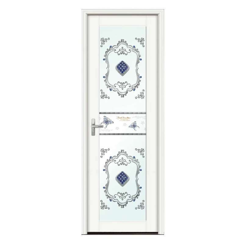New Design High Quality  PVC  Door For Bathroom
