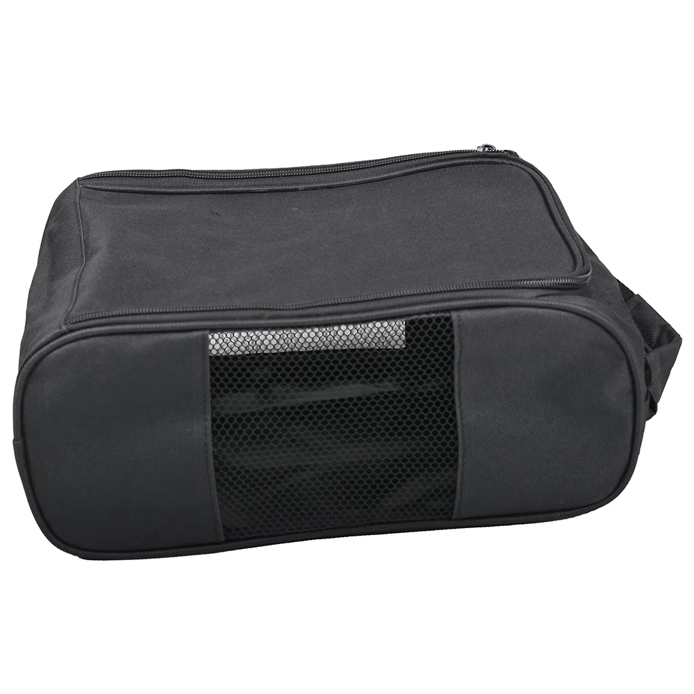 Custom Logo Multi-color Unisex Nylon Golf Shoe Bag Golf Travel Shoe Bag Breathable Mesh Portable Sports Shoes Storage Bag