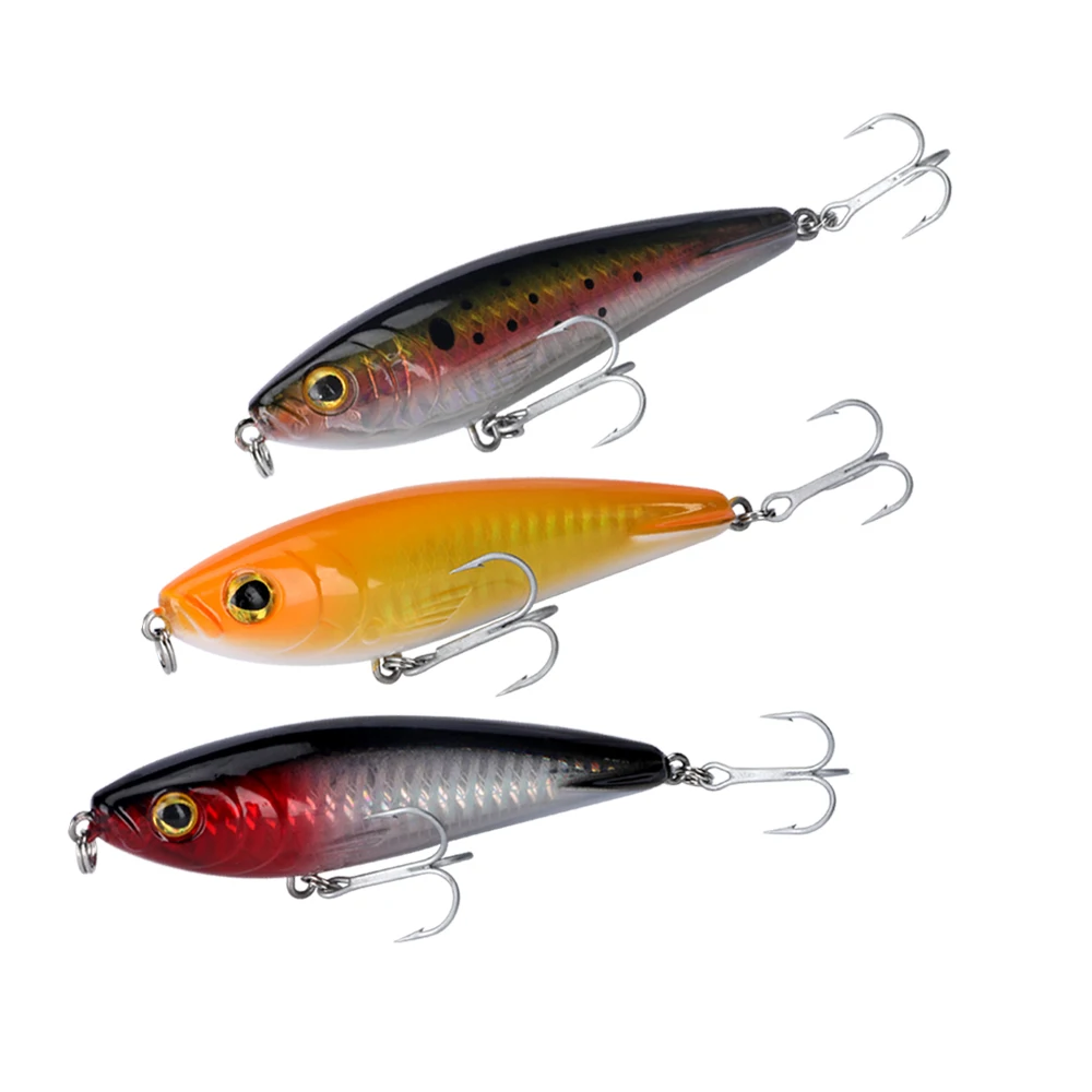 HONOREAL Factory 95mm 23g Sinking Saltwater Fishing Lures Stick Bait Fishing Lure Pencil