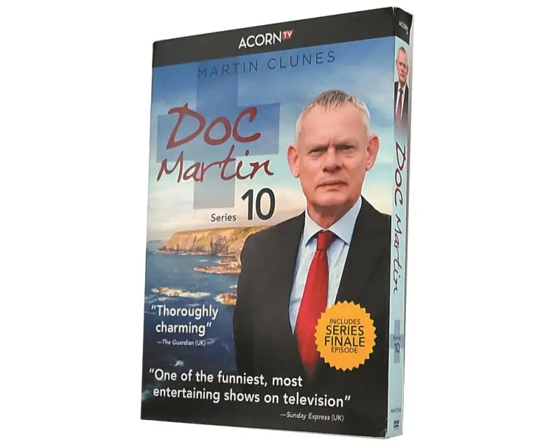 Doc Martin Series 10 Latest DVD 3disc Factory Wholesale Hot Sale Movies TV Boxset CD Cartoon Blueray Free Ship