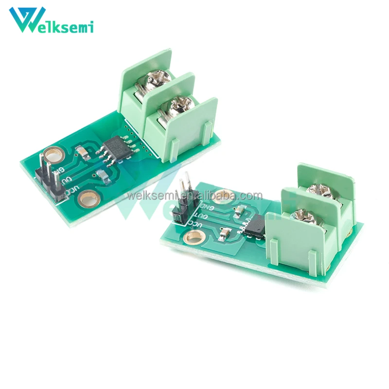 welksemi ACS712 Range Hall Current Sensor 5A 20A 30A 5V ACS712 ACS712ELCTR Module For Arduino Integrated Circuit