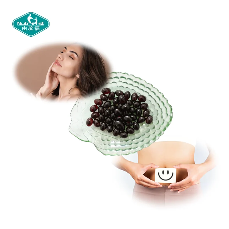 Nutrifirst Custom Customization OEM Improves Heart Health Provides Skincare Benefits Soy Lecithin Softgel Capsules