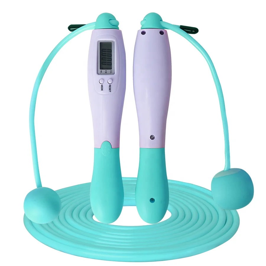 Manufacturer Excersize Plastic Digital Electronic Jumping Rope Ajustable Smart Rope to Jump Fitness
