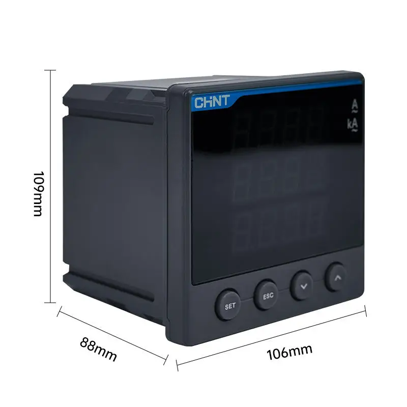 CHINT PA666-2 Smart Meter RS485 Modbus tek fazli AC dijital voltmeter gerilim metre