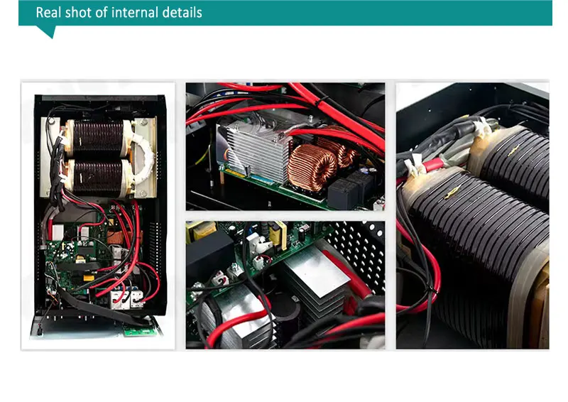 110V to 220V Solar Inverter with Power 10kw Solar Hybrid Inverter Lifepo4 Battery bms Wholesale Price Inverter For Solar Panel