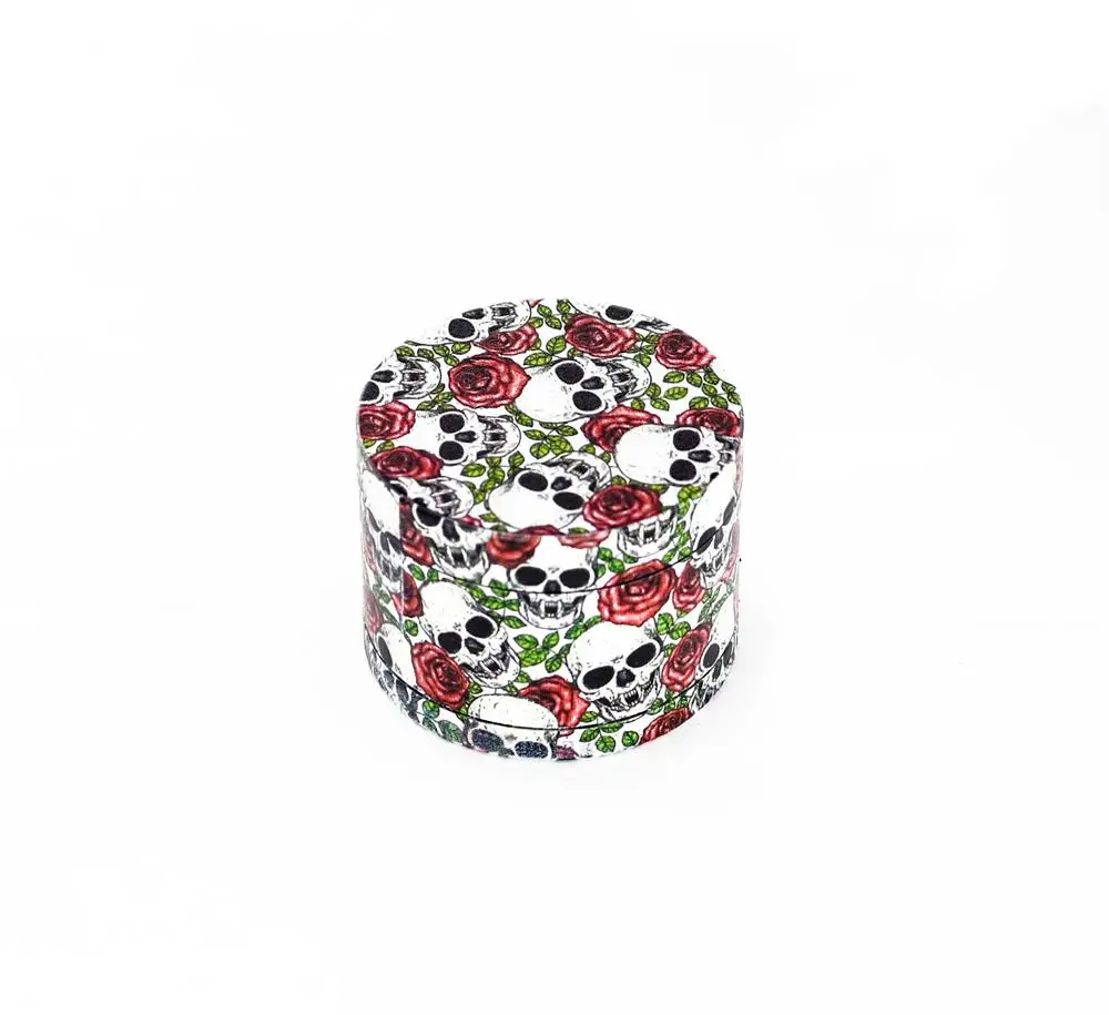 4-секционный измельчитель для специй с цинковым покрытием самолет сигарет травяной табака металлический ручной шлифовальный станок