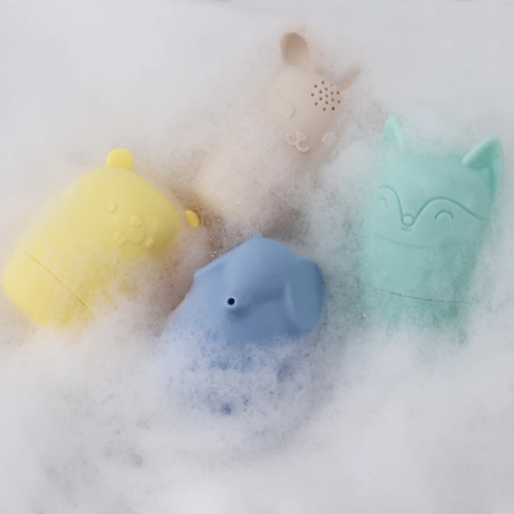 12oz and 6oz  Silicone Toddler Cups Bath toys bathtub shower gifts Baby teether baby supplies products for toddlers