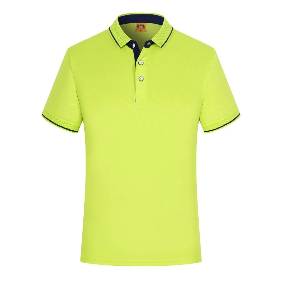 Cheap wholesale multi colors men t-shirt polo waiter uniform custom cotton polo shirt with logo