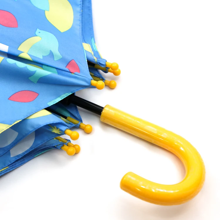 high quality kid straight umbrella design custom for kids 21inch safe manual opening with custom