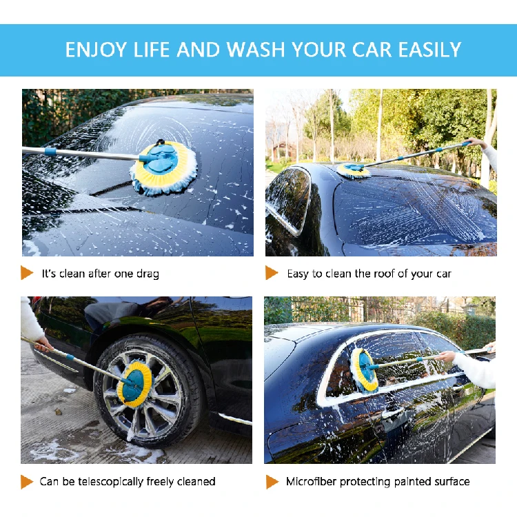Chenille Car Wash Microfiber Mop 2022 New