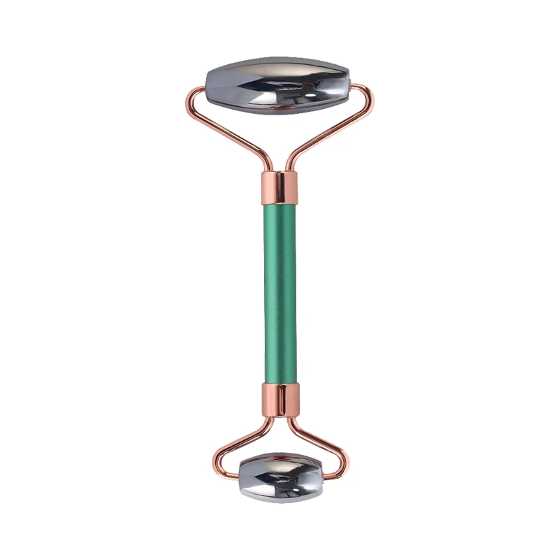 Y Germanium New Creative Metal Terahertz Ice Facial Roller Face Massager