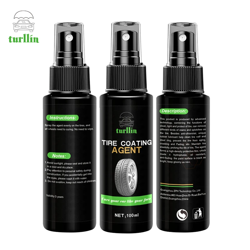 Auto Care Products Car Tire Refurbishing Agent Brightener Decontamination Tire Shine  other car care products