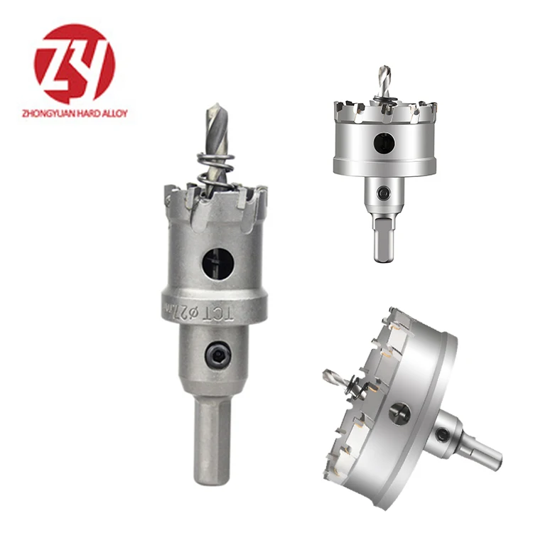 
OEM High Quality Tungsten Carbide Tip TCT Hole Saw for metal stainless steel 