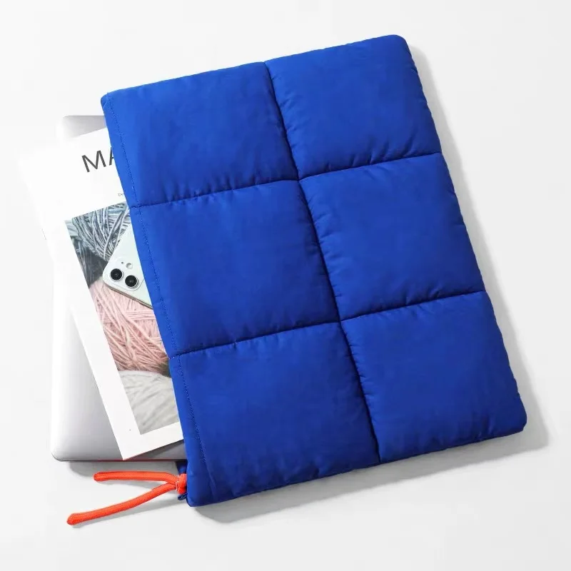 Hot Seller Custom size High Quality Portable Laptop Bag Puffy Laptop pouch Tablet sleeve bag pad cover