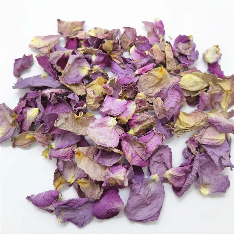 Real Dried Flower Petal Confetti  Organic Edible Dried Rose Petals Flowers For Decoration