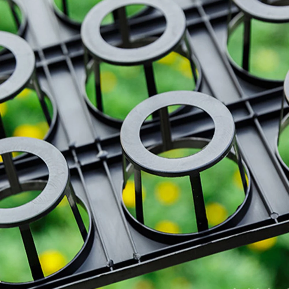 Plastic Seed Germination Plant Tray Flowerpot Holder Brackets Hydroponics Seedling Nursery Tray