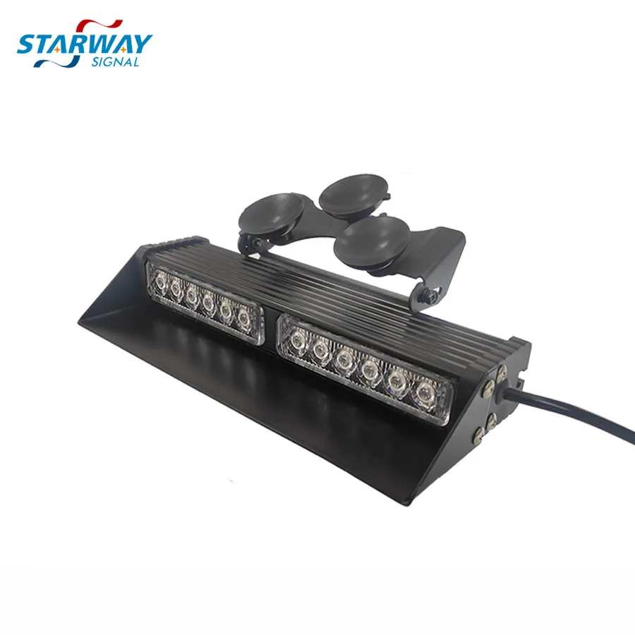 Led Warning Light Traffic Visor Dash Deck light Interior strobe led light