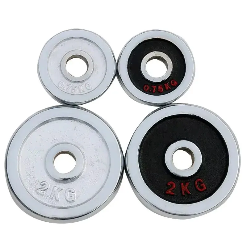 XD Custom Logo Fitness Chrome Barbell Plate Weightlifting Plates 1-20kg Cast Iron Weight Plates