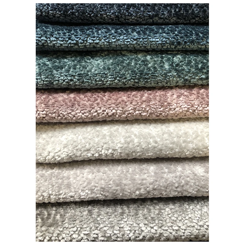 C009 100% polyester holland velvet textile furniture sofa fabric 2024 New Arrival