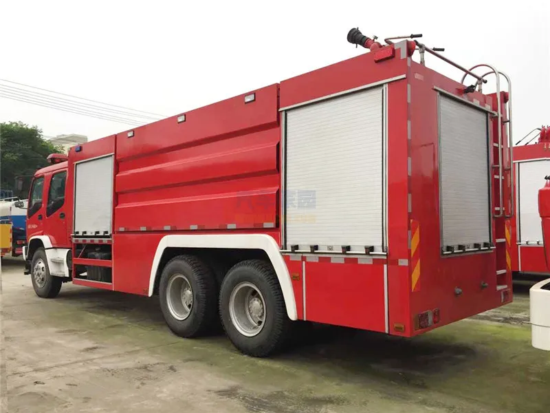 Пожарная башня 6X4 HOWO световая л.с. EURO3 грузовики с дизельным двигателем на продажу пожарная машина