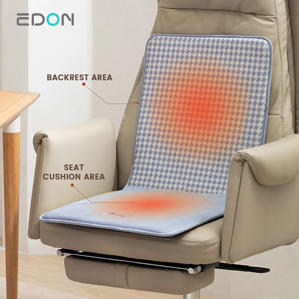 OEM ODM temperture adjustable electric power bank heated wheelchair seat cushion heated infrared cushion soft