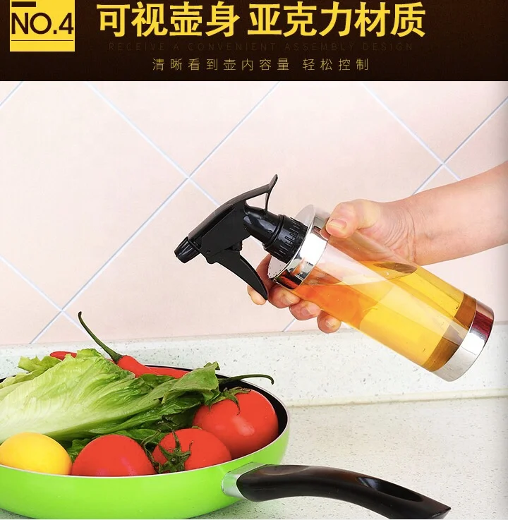 450ml Olive Oil Sprayer for Cooking - Oil Dispenser Bottle Spray Mister Oil Vinegar Spritzer Sprayer Bottles for Kitchen
